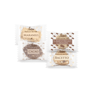 Biscotti Classici 4 gusti misti 1250g – 200 pz
